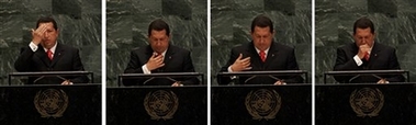 Dios mio, Hugo Chavez is devout--and a hoot!