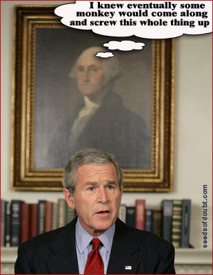 George (Washington) on George (Bush)