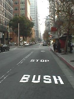 STOP BUSH
